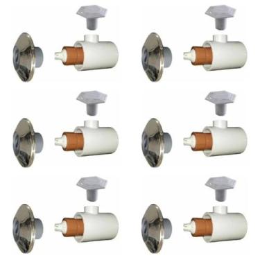 Imagem de Kit  com 6 Hidromassagem Pratic Inox Para Piscinas