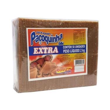 Imagem de Doce de Amendoim Paçoquinha Gibi Extra 2kg - Covizzi