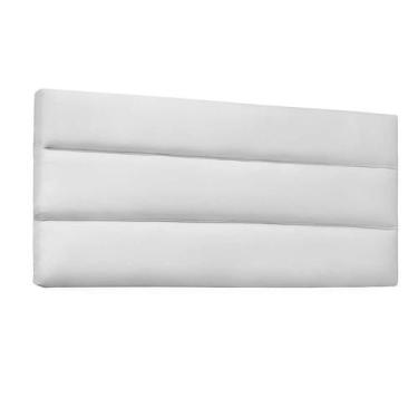 Imagem de Painel para Cama Box Queen La Italiana Poliuretano Branco - Spezzia De