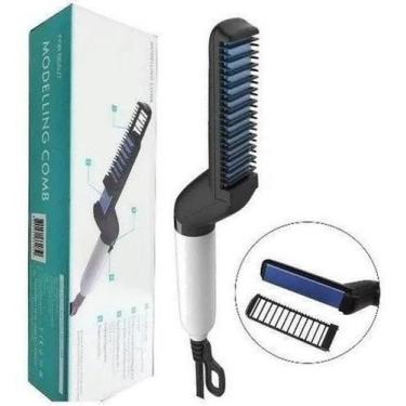 Imagem de Prancha Alisadora Escova Modeladora Barba Cabelo Masculino - OEM, Bivo