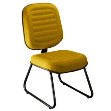 Imagem de Cadeira Diretor para Escritório Gomada Linha Blenda Amarelo - Design O