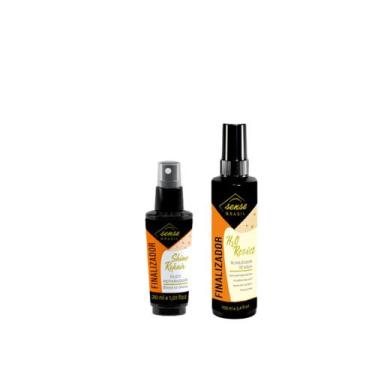 Imagem de Kit Finalizador Sense Brasil H20 + Repair Óleo Finalizador