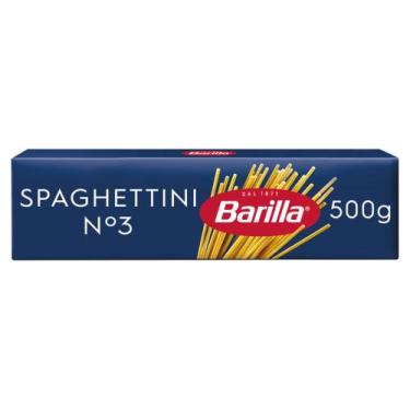 Imagem de Macarrão Spaguettini Nº3 Barrila 500g - Barilla, 500g, 1