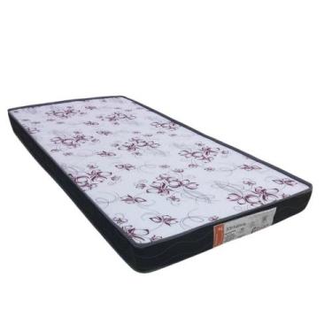 Imagem de Colchão Solteiro (88x188) D20 Preto Valencia Topázio Colchões - Topazi