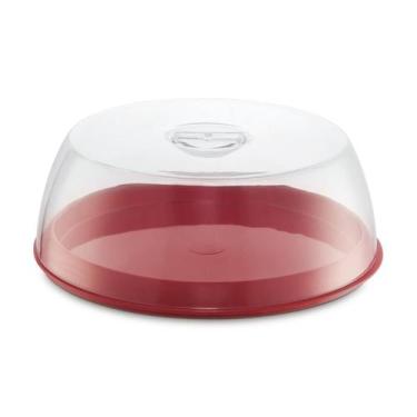 Imagem de Porta Bolo Torta Boleira Com Tampa Cozinha Gourmet Plus UZ - Uz Utilid