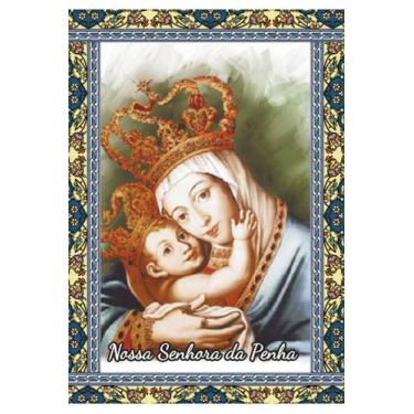 Imagem de 500 Santinho N S Sra Nossa Senhora da Penha (oração no verso) - 7x10 c