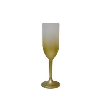 Imagem de Taça Champagne 180ml Dourado - Sil