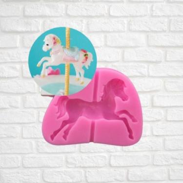Imagem de Molde de silicone carrossel confeitaria biscuit f633 - CM