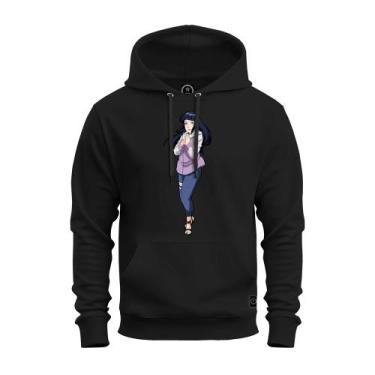 Imagem de Moletom Confortável Blusa De Frio Premium Estampado Unissex Hinata - S