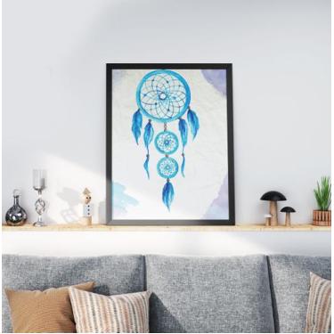 Imagem de Quadro Decorativo Moldura Preta 30x40cm Filtro dos Sonhos - Gueds Stor