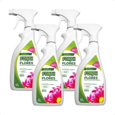 Imagem de Combo 4 Forth Flores Pronto Uso - 500ml