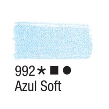 Imagem de Tinta Tecido Fosca 37ml Tons Clarinhos - Acrilex, 992 - AZUL SOFT