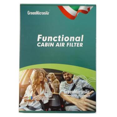 Imagem de Filtro de ar funcional GMA GMN-1003 compatível com Mercedes-Benz C200 C260 GLC260 GLC300 GL450 GL500 GLS400 GLS500 GLE320 GLE400 GLE450 G63 ML320 ML350 MLSubstituição 400 es1668300018 1668300218