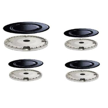 Imagem de Kit queimador + espalhador para cooktop atlas agile 4 bocas