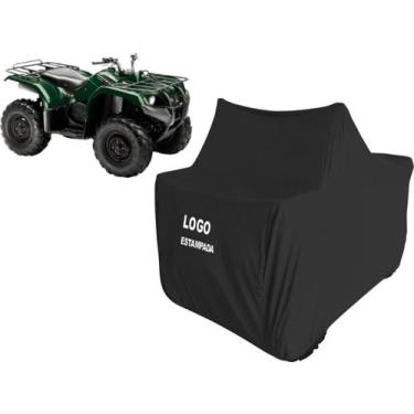 Imagem de Capa Para Quadriciclo Yamaha Grizzly 350 4Wd Atv 4x4 - Mz, Preta