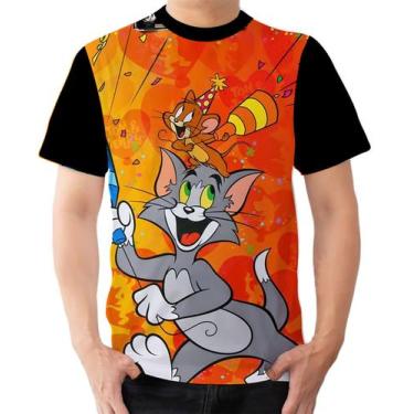 Imagem de Camiseta Camisa Ads Tom e Jerry Gato e rato 6 - Fabriqueta, M