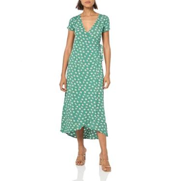 Imagem de Billabong Vestido feminino com comprimento midi frontal, Ilha verde, G