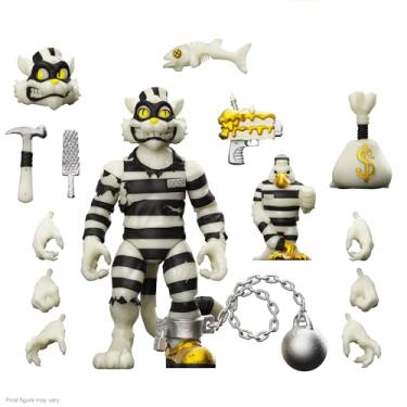 Imagem de Super7 Teenage Mutant Ninja Turtles ULTIMATES! - Scratch Cat (Glow) Action Figure