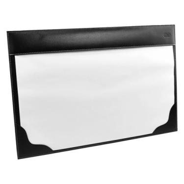 Imagem de Kit Risque Rabisque ARQUIT em Couro + 2 Refil Galvani, Preto