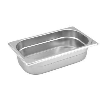 Imagem de CUBA Gastronômica Em Inox GN 1/3x65 mm 2,5 Litros Sem TAMPA ZAHAV
