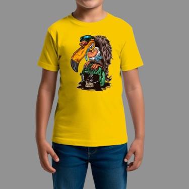 Imagem de Camisetas Infatil Streetwear Casual Moda De Rua Gola Redonda Tuc Asas 