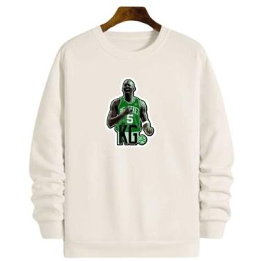 Imagem de Blusa Moletom Gola Basquete Kevin Garnett Basketball - Loja White Mamb