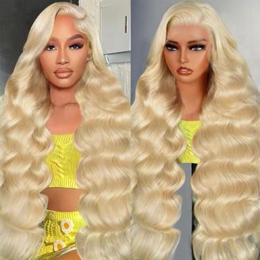 Imagem de Peruca Frontal de Renda MIGURA 30cm - Loira 613 Body Wave 200 Densidad