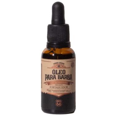 Imagem de Óleo Para Barba San Bernardino Fortalecedor Route 66 30mL Viking