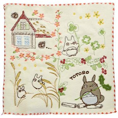Imagem de Mini Towel Studio Ghibli My Neighbor Totoro tamanho: 25~25 cm Flower Cale