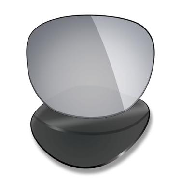 Imagem de Mryok Lentes de substituição polarizadas compatíveis com Ray-Ban RB4140 49 mm - titânio prata