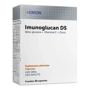 Imagem de Imunoglucan Ds C/ 60 Cápsulas  Sist. Imunológico  Oferta - Hebron, Sem