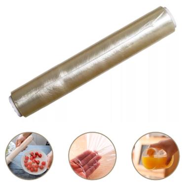 Imagem de Rolo Bobina Papel Filme Pvc Transparente 30cm x 40 metros