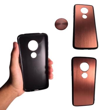 Imagem de Capa em tpu com suporte compatível com motorola moto G6 play (tela: 5.7 ) (4G)