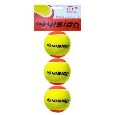 Imagem de Bola de Beach Tennis Vision (Pack com 3 unidades)