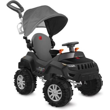 Imagem de Quadriciclo Superjipe Reclinavel com Capota Passeio & Pedal Preto - Ba