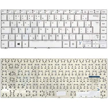 Imagem de Teclado Notebook para Samsung Sg-58600-40a Br Com Ç Branco
