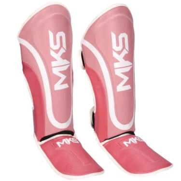 Imagem de Caneleira Muay Thai Kickboxing Mma Feminina Prospect Rosa - Mks Combat