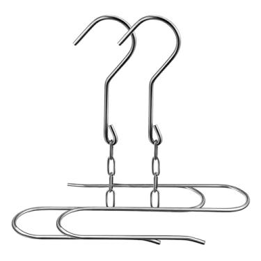 Imagem de Cabides para botas de pesca – gancho para botas de chuva, gancho de botas de aço inoxidável para botas altas, sapatos de jardim, sapatos de caubói, botas de pesca, botas de secagem, rack de