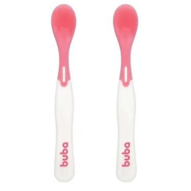 Imagem de Colheres termossensível Rosa Buba
