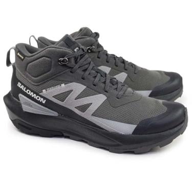 Imagem de Salomon Tênis de caminhada masculino Elixir Active Mid GTX, Ímã, 38