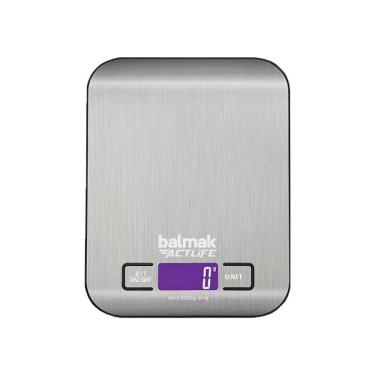 Imagem de Balança Digital de Cozinha com Plataforma Ultra-Slim Inox-5 - Balmak