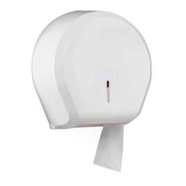 Imagem de Dispenser Papel Higiênico Rolão 300/500m Preto/Branco - Nobre