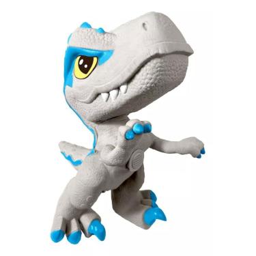 Imagem de Jurassic World Blue Cinza com mecanismo - Baby Dinos - Universal PUPEE BRINQUEDOS