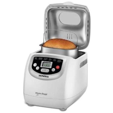 Imagem de Panificadora Automática Master Bread Mondial NPF54, Branco, 110V