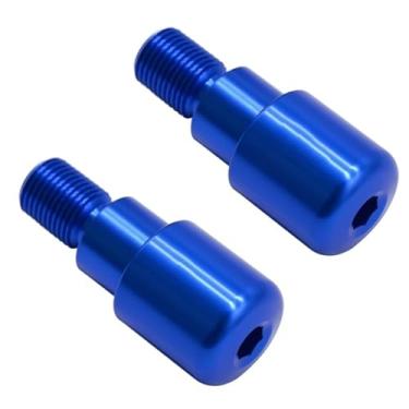 Imagem de Extremidades de manoplas de guidão de motocicleta, tampas de extremidade de manoplas, acessórios deslizantes de peso para MT-125 MT-07 FZ-07 MT-09 MT-10 FZ10 XJ6 2015-2018