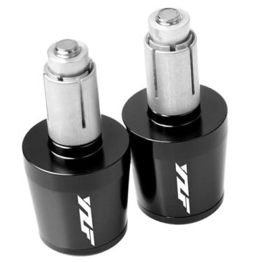 Imagem de Extremidades de manoplas de guidão de motocicleta, tampas de extremidade de manoplas, acessórios deslizantes de peso para YZF R1 YZF R6 YZFR6 YZF R125 YZFR15 R25 YZF R3