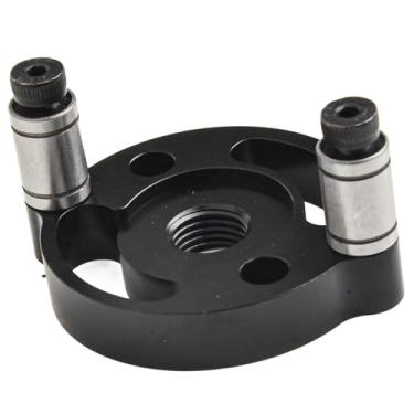 Imagem de Fenteer Guia de perfuração de furos para gabarito de cavilha autocentrante vertical Equipamento de oficina Localizador de bolso fácil de usar Gabarito de, Preto