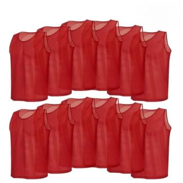 Imagem de Coletes de treinamento de treino de futebol coletes de futebol coletes de futebol respiráveis ​​Jerseys Bibs LOLH