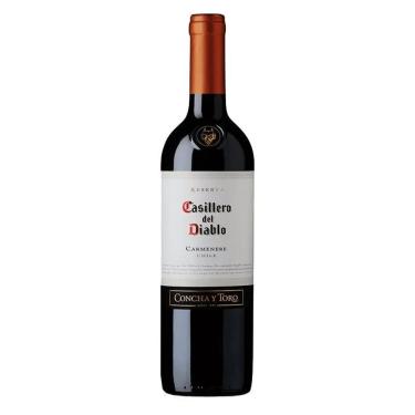 Imagem de Vinho Tinto Chileno Concha Y Toro Casillero Del Diablo Carménère