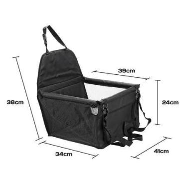 Imagem de Assento Cadeirinha Para Cachorro SNP02 Snel Home, Rosa, Geral